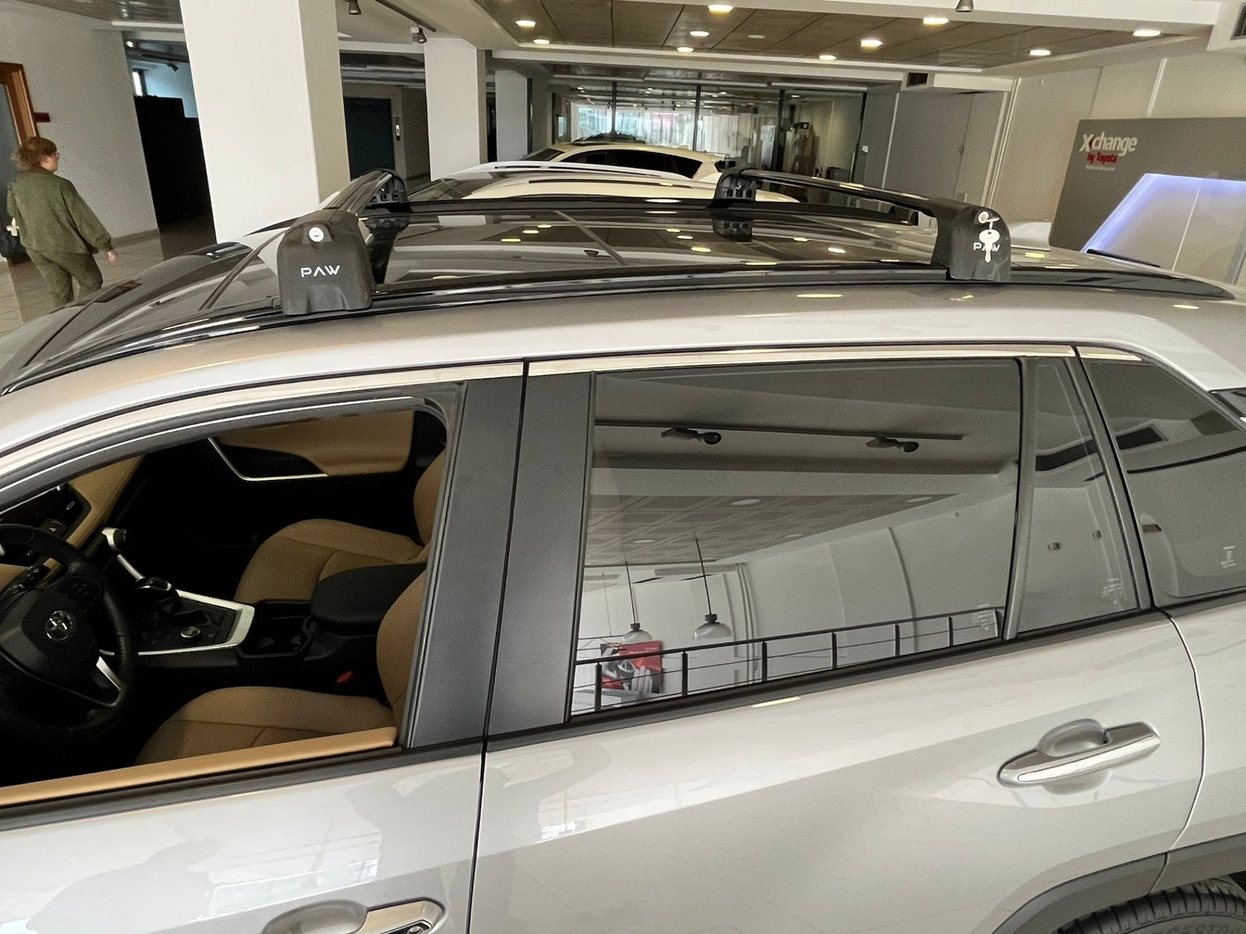 Toyota Rav 4 2018-2025 Portbagaj Taşıyıcı Ara Atkisi - Ara Çubuk Paw Pro 2 Siyah
