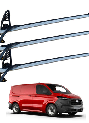 Ford Transit Custom 2023-2025 Araç Üstü Merdiven Sabitleyici, Yük Taşıma Sistemleri Pratik Seri 3 Adet