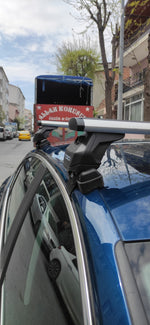 Volkswagen Passat Sedan B8 2015-2025 Oluksuz Üst Tavan Portbagaj Taşıyıcı Ara Atkısı Toros Serisi Pro 4 Gri