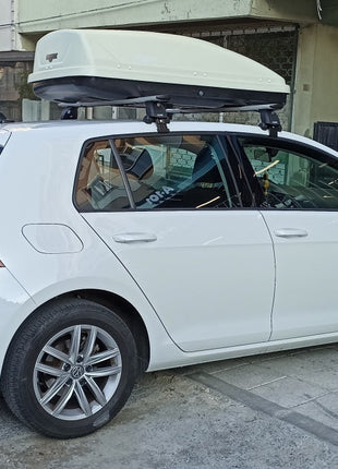 Volkswagen Golf 5D (Mk6) 2008-2012 Oluksuz Üst Tavan Portbagaj Taşıyıcı Ara Atkısı Toros Serisi Pro 4 Siyah