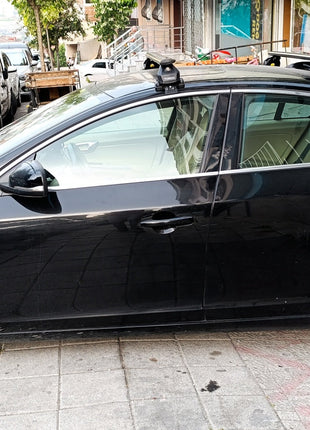 Volvo S60 2012-2018 Oluksuz Üst Tavan Portbagaj Taşıyıcı Ara Atkısı Toros Serisi Pro 4 Gri