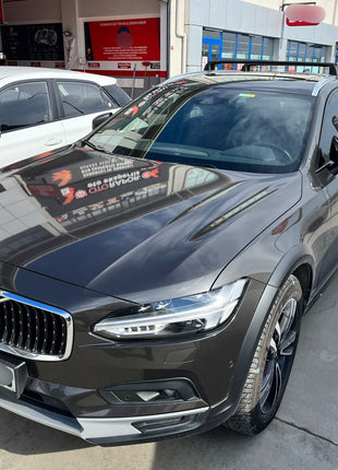 Volvo V90 2016-2025 Portbagaj Taşıyıcı Ara Atkisi - Ara Çubuk Paw Pro 2 Siyah