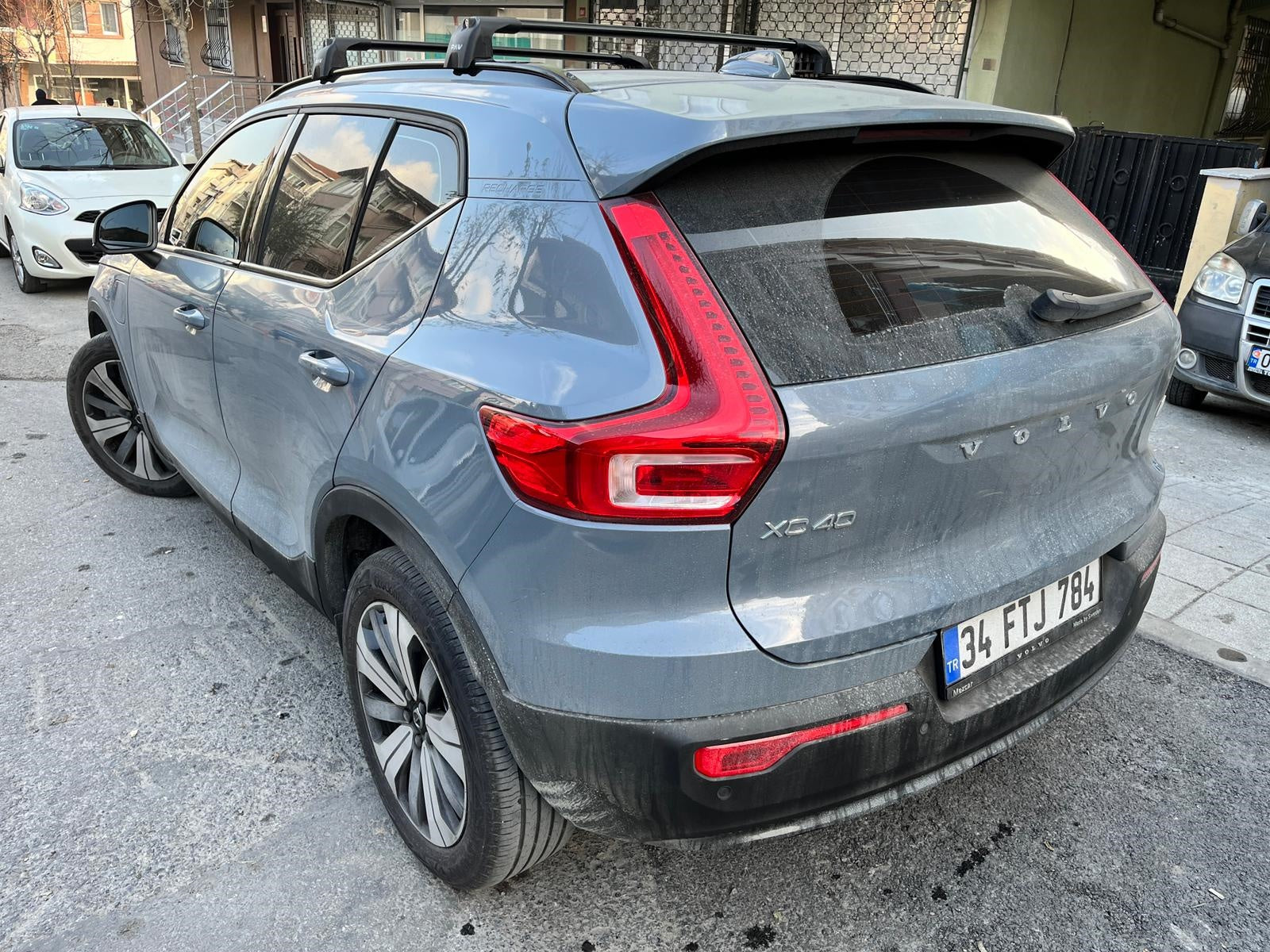 Volvo Xc40 2018-2025 Portbagaj Taşıyıcı Ara Atkisi - Ara Çubuk Paw Pro 2 Gri
