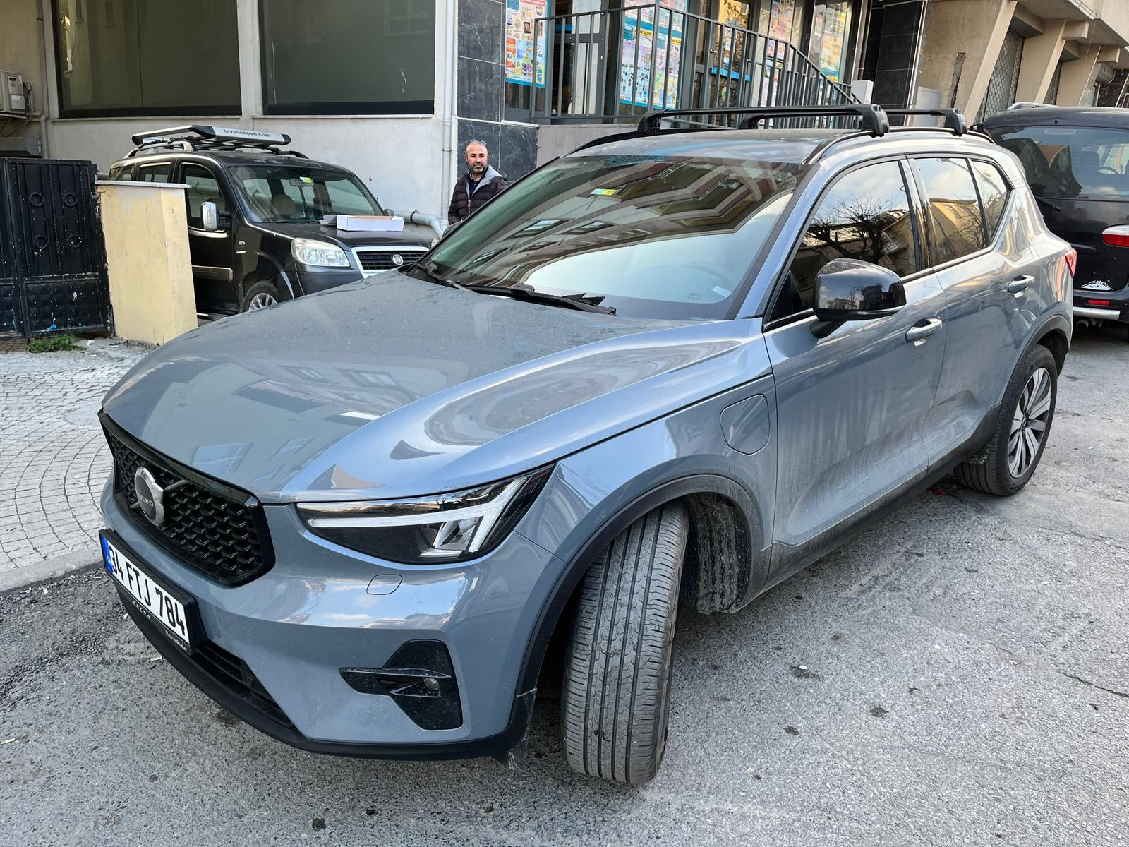 Volvo Xc40 2018-2025 Portbagaj Taşıyıcı Ara Atkisi - Ara Çubuk Paw Pro 2 Siyah