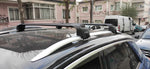 Skoda Octavia Estate (5E) 2012-2019 Portbagaj Taşıyıcı Ara Atkisi - Ara Çubuk Paw Pro 2 Gri