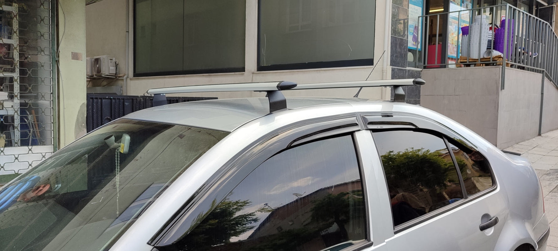 Volkswagen Bora 1998-2005 Ara Atkısı Tavan Taşıyıcı Bar Toros Fix Pro Siyah