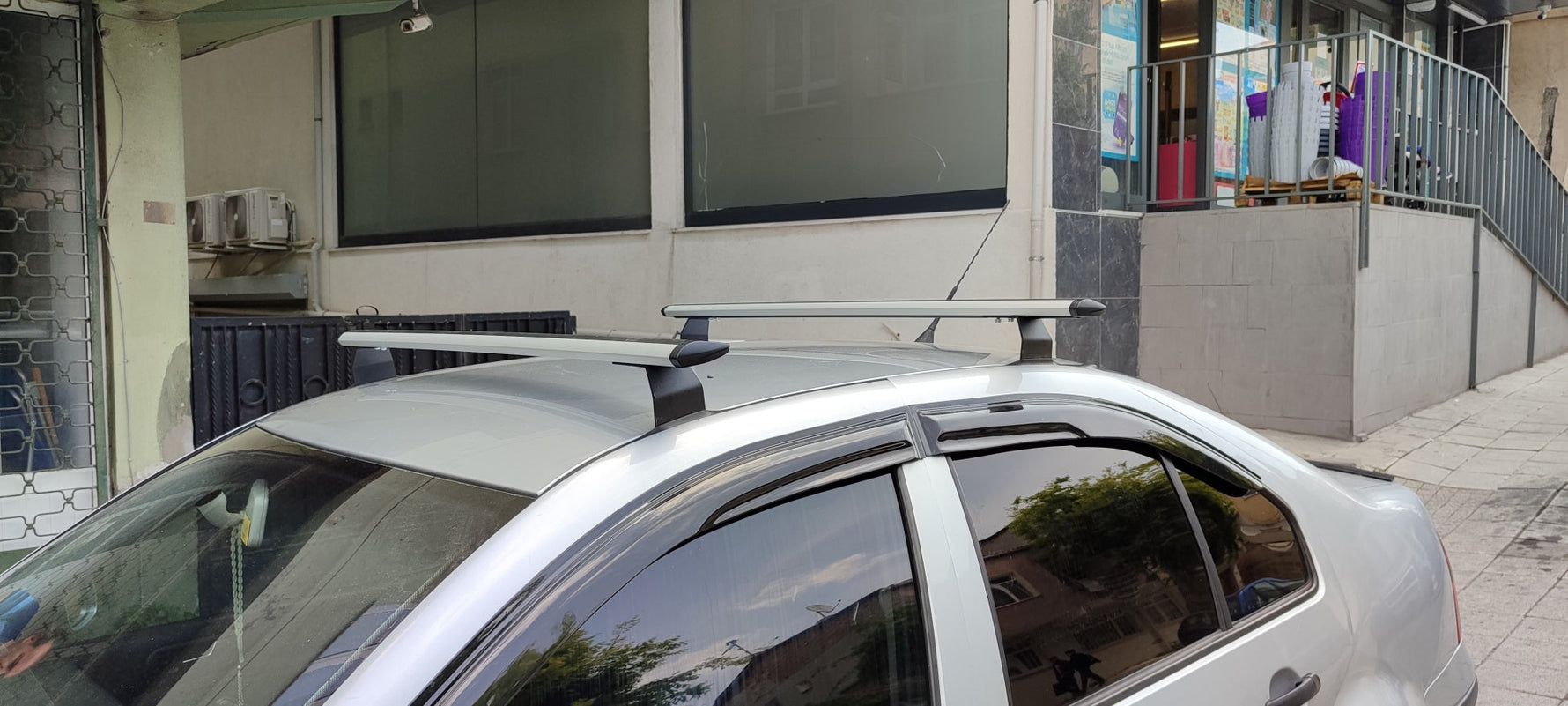 Volkswagen Bora 1998-2005 Ara Atkısı Tavan Taşıyıcı Bar Toros Fix Pro Siyah