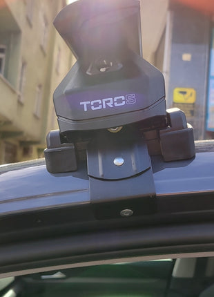 Volkswagen Golf Mk8 2020- Up Oluksuz Üst Tavan Portbagaj Taşıyıcı Ara Atkısı Toros Serisi Pro 4 Gri