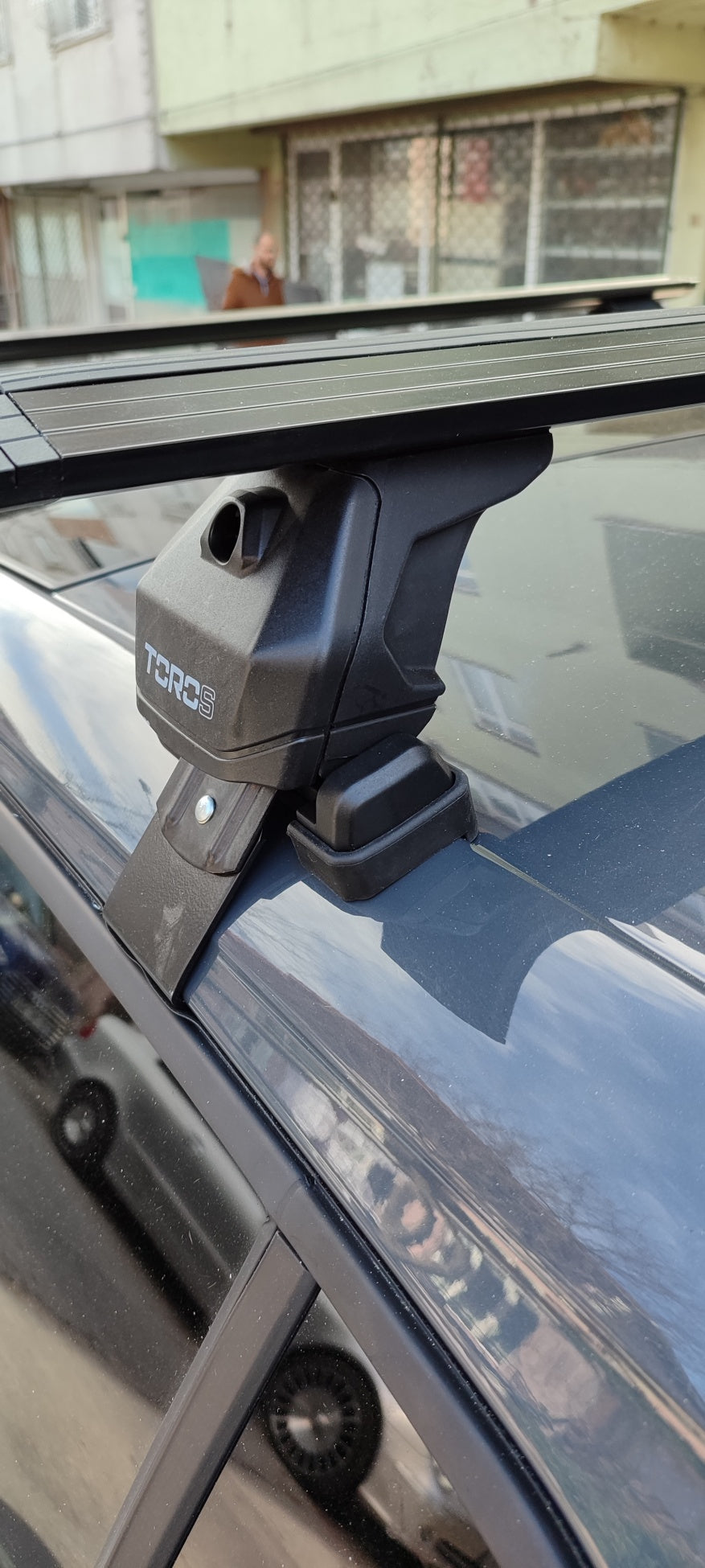 Volkswagen Golf Hb Mk8 2020-2025 Oluksuz Üst Tavan Portbagaj Taşıyıcı Ara Atkısı Toros Serisi Pro 4 Gri