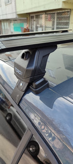 Volkswagen Golf Mk8 2020- Up Oluksuz Üst Tavan Portbagaj Taşıyıcı Ara Atkısı Toros Serisi Pro 4 Siyah