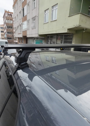 Volkswagen Golf Mk8 2020- Up Oluksuz Üst Tavan Portbagaj Taşıyıcı Ara Atkısı Toros Serisi Pro 4 Gri