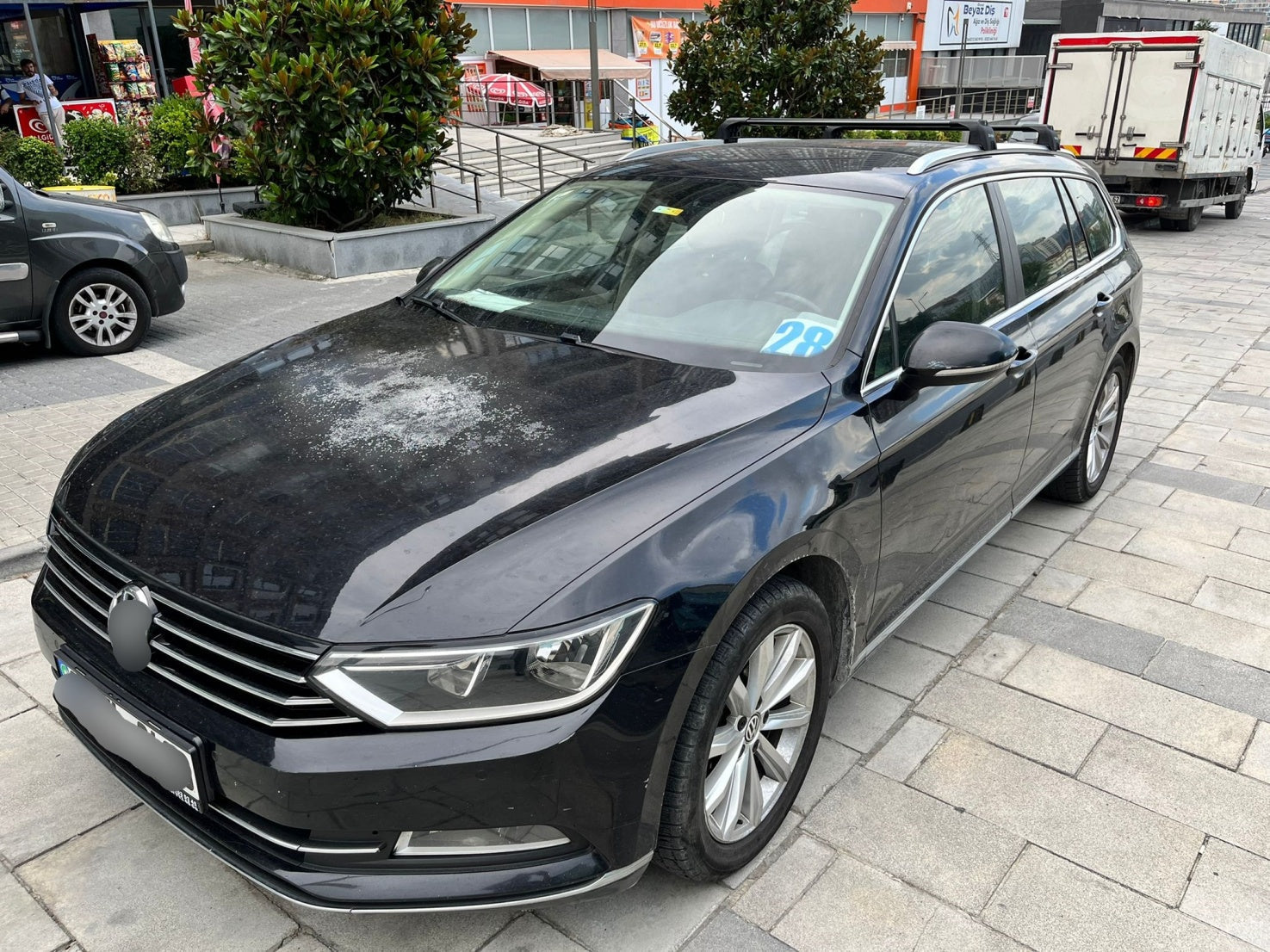 Volkswagen Passat Alltrack B8 2016-2023 Portbagaj Taşıyıcı Ara Atkisi - Ara Çubuk Paw Pro 2 Siyah
