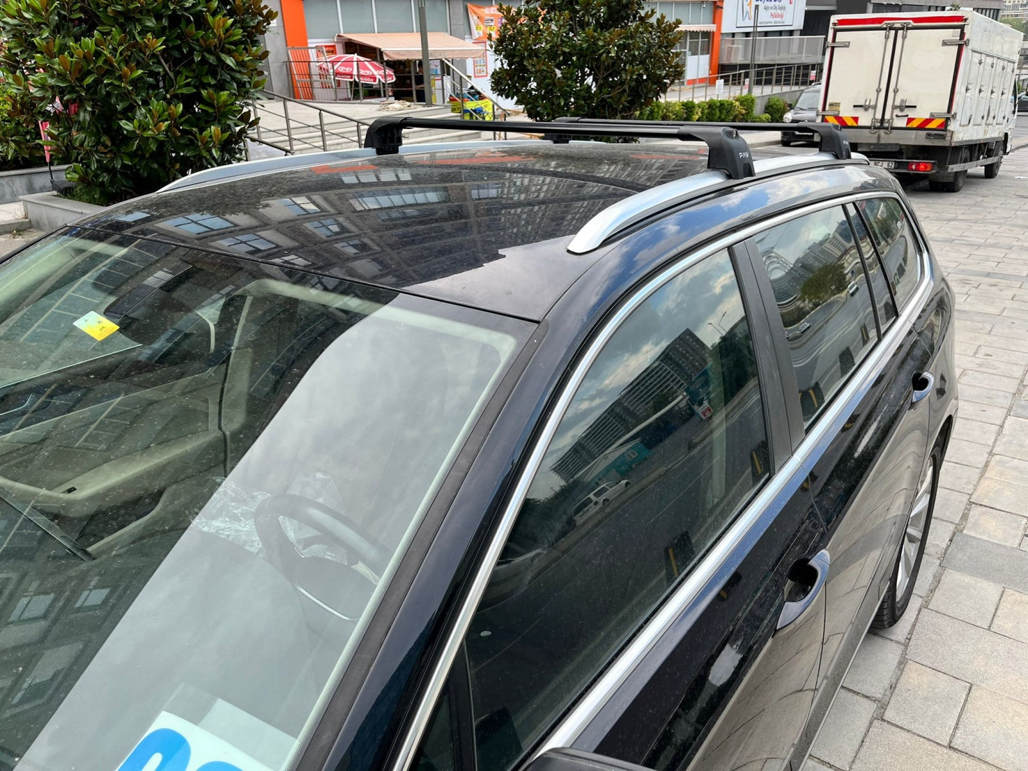 Volkswagen Passat Alltrack B8 2016-2023 Portbagaj Taşıyıcı Ara Atkisi - Ara Çubuk Paw Pro 2 Siyah