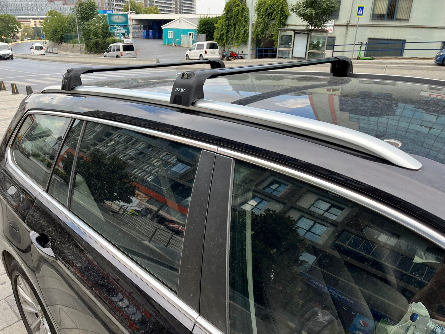 Volkswagen Passat Variant B8 2015-2023 Portbagaj Taşıyıcı Ara Atkisi - Ara Çubuk Paw Pro 2 Siyah
