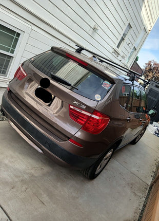 Bmw X3 E83 2003-2010 Oluksuz Üst Tavan Portbagaj Taşıyıcı Ara Atkısı Toros Serisi Pro 4 Gri