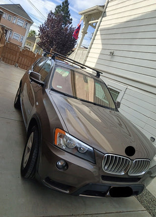 Bmw X3 E83 2003-2010 Oluksuz Üst Tavan Portbagaj Taşıyıcı Ara Atkısı Toros Serisi Pro 4 Gri