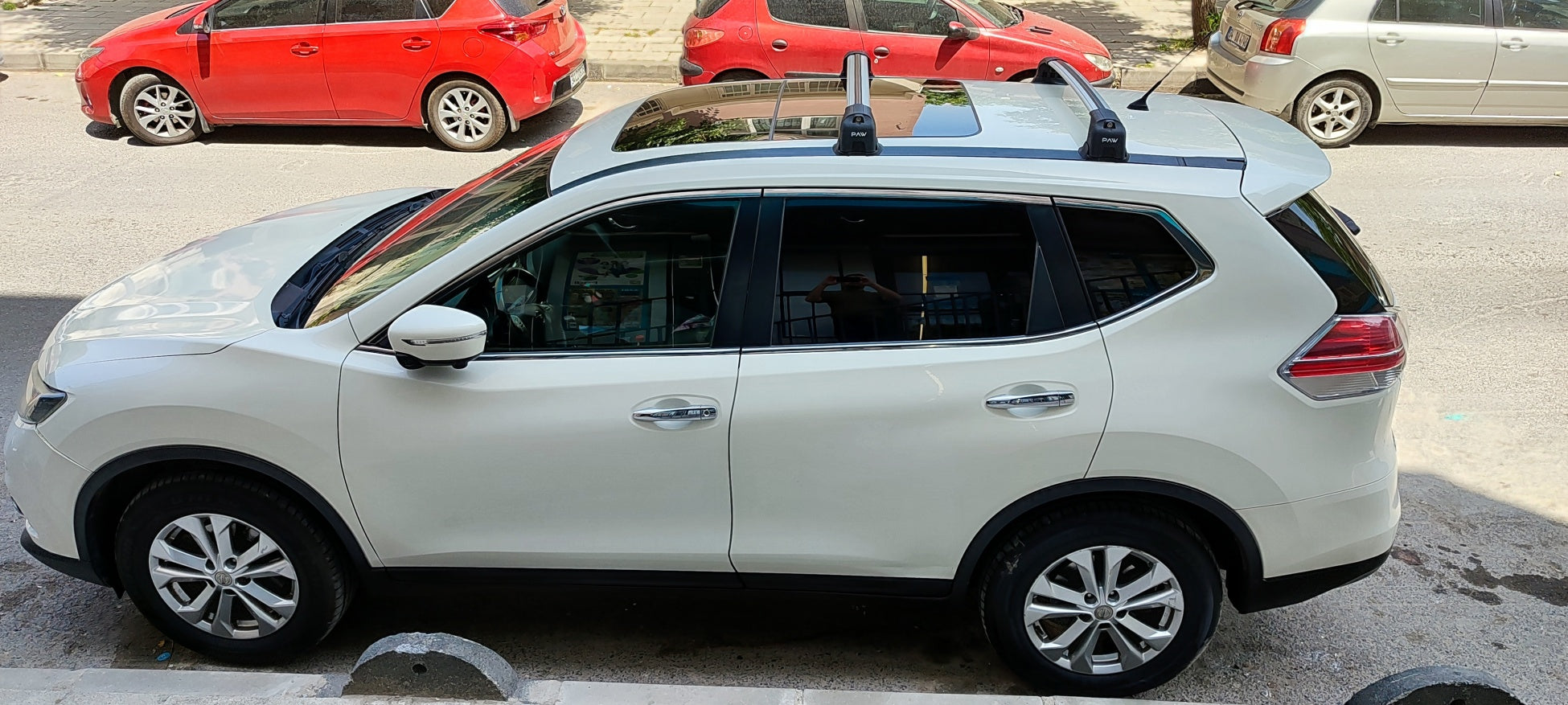 Nissan X-Trail T32 2014-2021 Roof Rack System, Aluminium Cross Bar, Fix Point, Gri