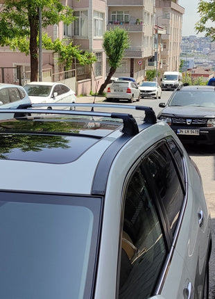 Nissan X-Trail T32 2014-2021 Portbagaj Taşıyıcı Ara Atkisi - Ara Çubuk Paw Pro 3 Siyah