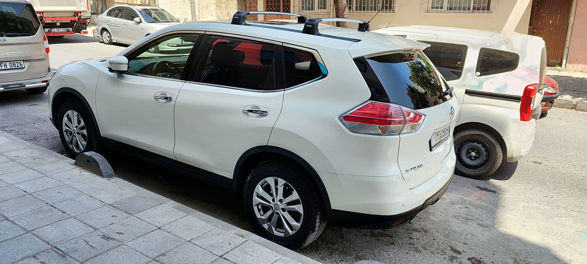 Nissan X-Trail T32 2014-2021 Roof Rack System, Aluminium Cross Bar, Fix Point, Gri