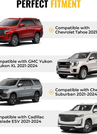 Chevrolet Suburban 2021-2025 Portbagaj Taşıyıcı Ara Atkisi - Ara Çubuk Paw Pro 2 Siyah